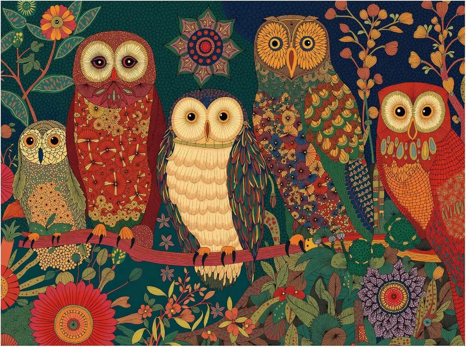 

Классический пазл-головоломка «Сова», 120 деталей, мини-размер, развивающая игра для детей, для раннего развития, для семьи и друзей, сложные игры