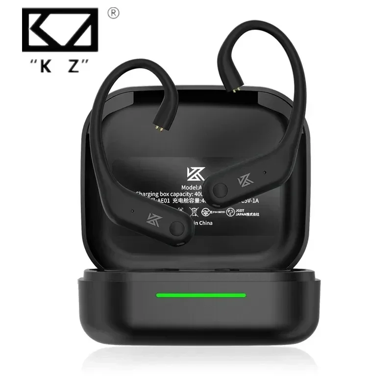 AE01 Wireless Upgrade Cable Bluetooth-compatible 5.4 HIFI Wireless Ear Hook C PIN Connector With Charging Case