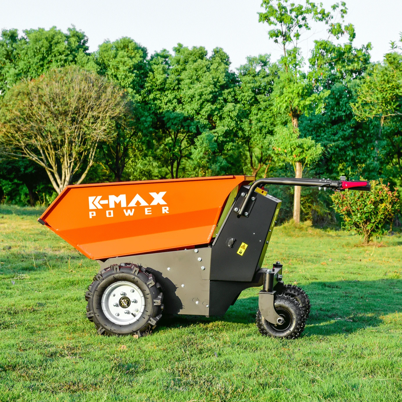 

Electric Power Rubber Track Agriculture Mini Barrow Skid Steer Loader Dumper Machine