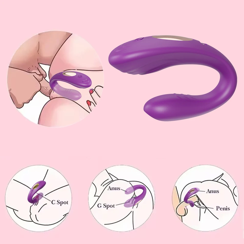 Paar U Typ Vibrator Sex Spielzeug Für Frauen Vagina Klitoris Stimulieren Vibrator G-Punkt Massage Weibliche Masturbator Erwachsene Produkte