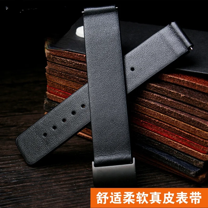 For Huawei B6 B2 B3 B5 Smart Bracelet Genuine Leather Watch Band Men\'s Bracelet Women\'s Quick Release Replacement Soft Wristband