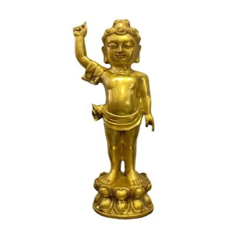 

Brass Prince Siddhartha Buddha Presents Treasures, Baths Buddha, Offers Buddha Ornaments like Buddha Sakyamuni