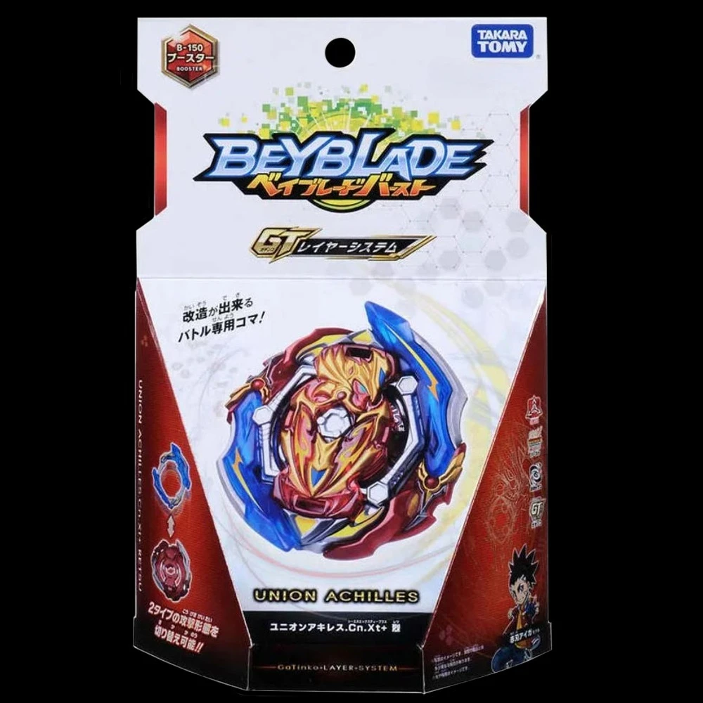 GENUINE TAKARA TOMY BEY  Burst GT B-150 Union Achilles Cn.Xt+ Retsu BLADE
