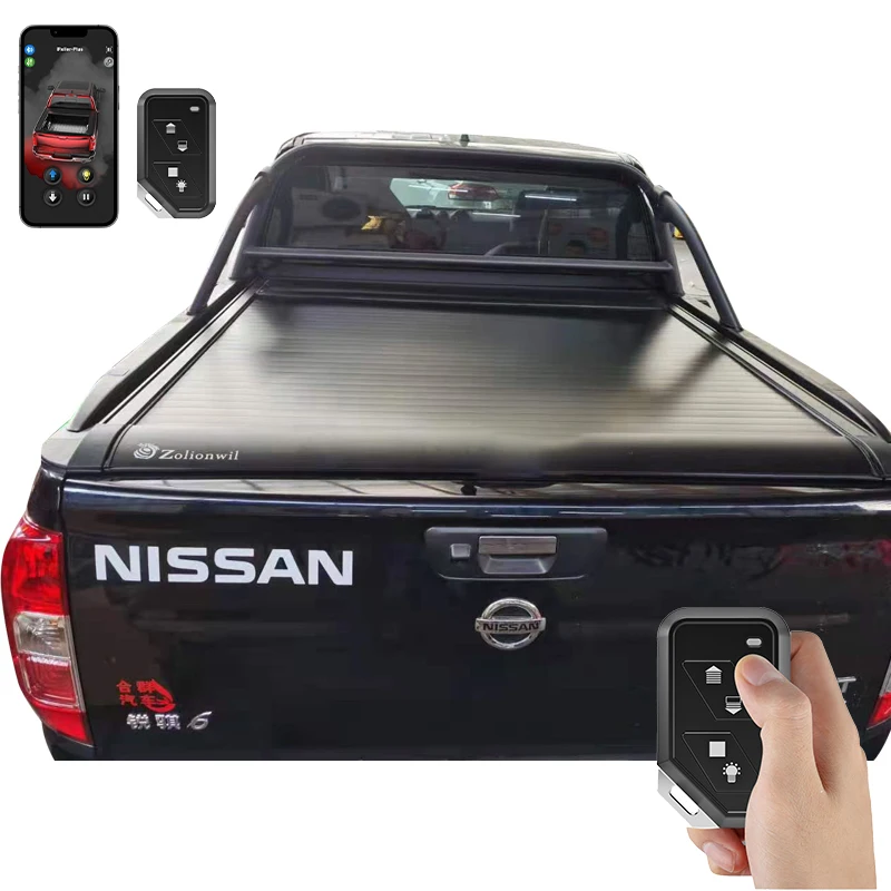 

Zolionwil Custom Fit Tonneau Cover Pick up Truck Bed Cover for Nissan Navara Rich 6