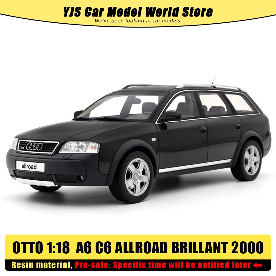 

Предварительная продажа: модель автомобиля OTTO 1:18 A6 C6 ALLROAD BRILLANT 2000, статическая коллекция праздничных подарков