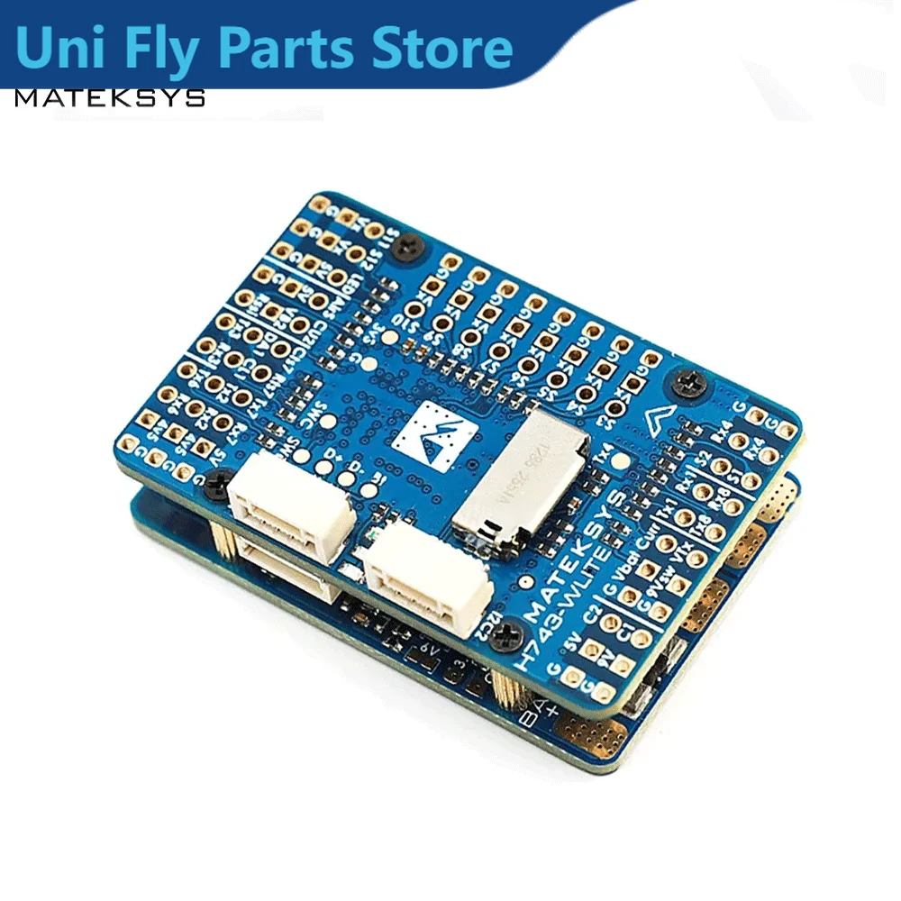 UniFlyMATEKSYS H743-WLITE Lite INAV 2-6S LIPO Flight Controller 25 X 25mm, Φ2mm For RC FPV Multirotor Airplane Fixed-W