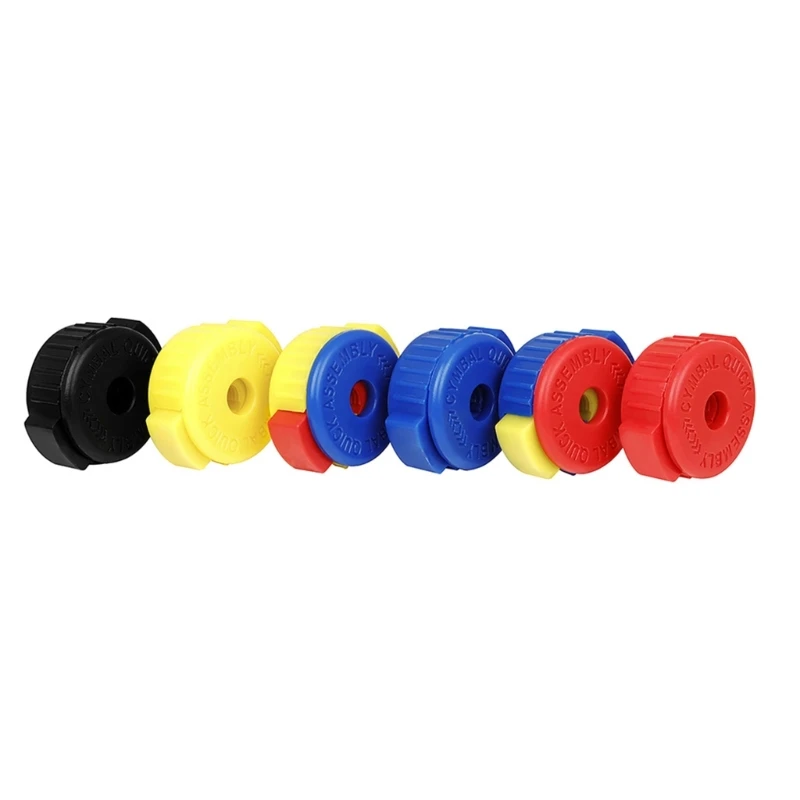 5Pcs Quickly Release Nut Removal Stand Screw Caps Drum Set Quickly Release Caps