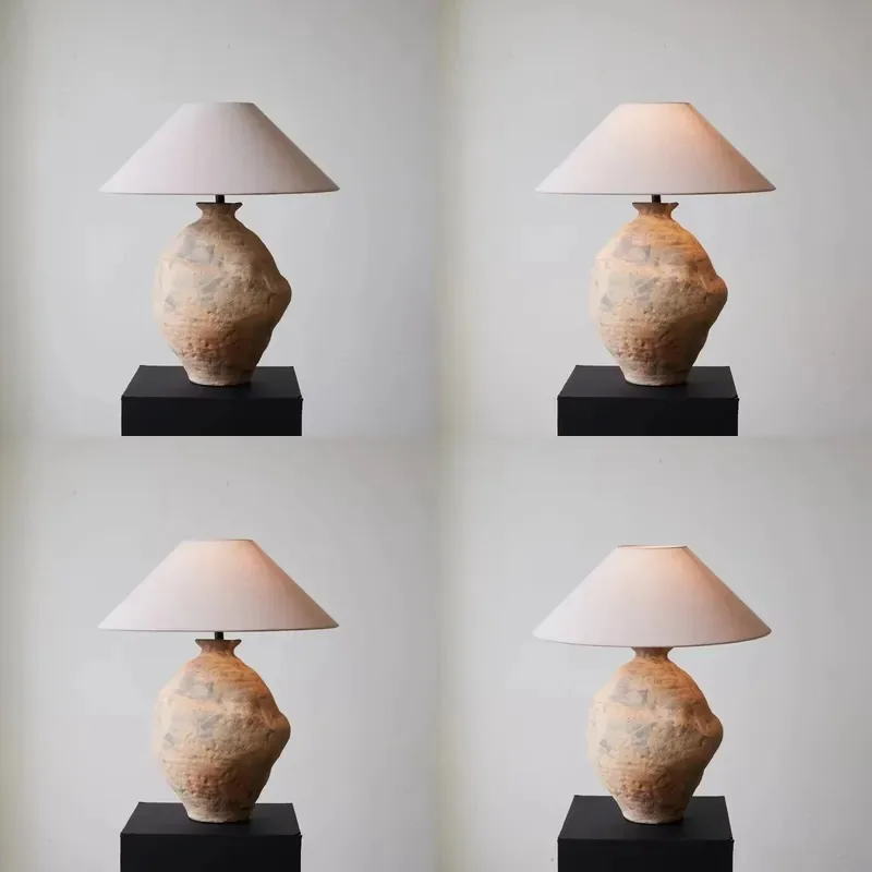 Family Hotel Room Bedside Decoration Simple Electric Ceramic Light Emitting Diode Environmental Protection Eye Protection