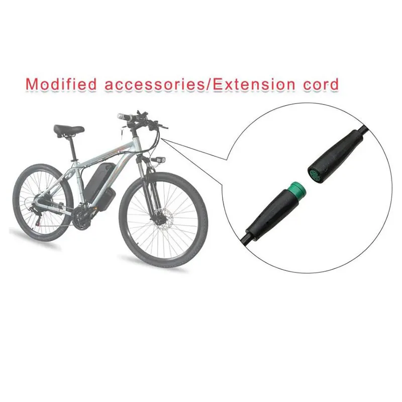 M8 DC splitter Julet waterproof 1 female to 2 male 2/3/5pin Ebike sensor Connector Cable Electric Bicycle Butt Joint Plug R23