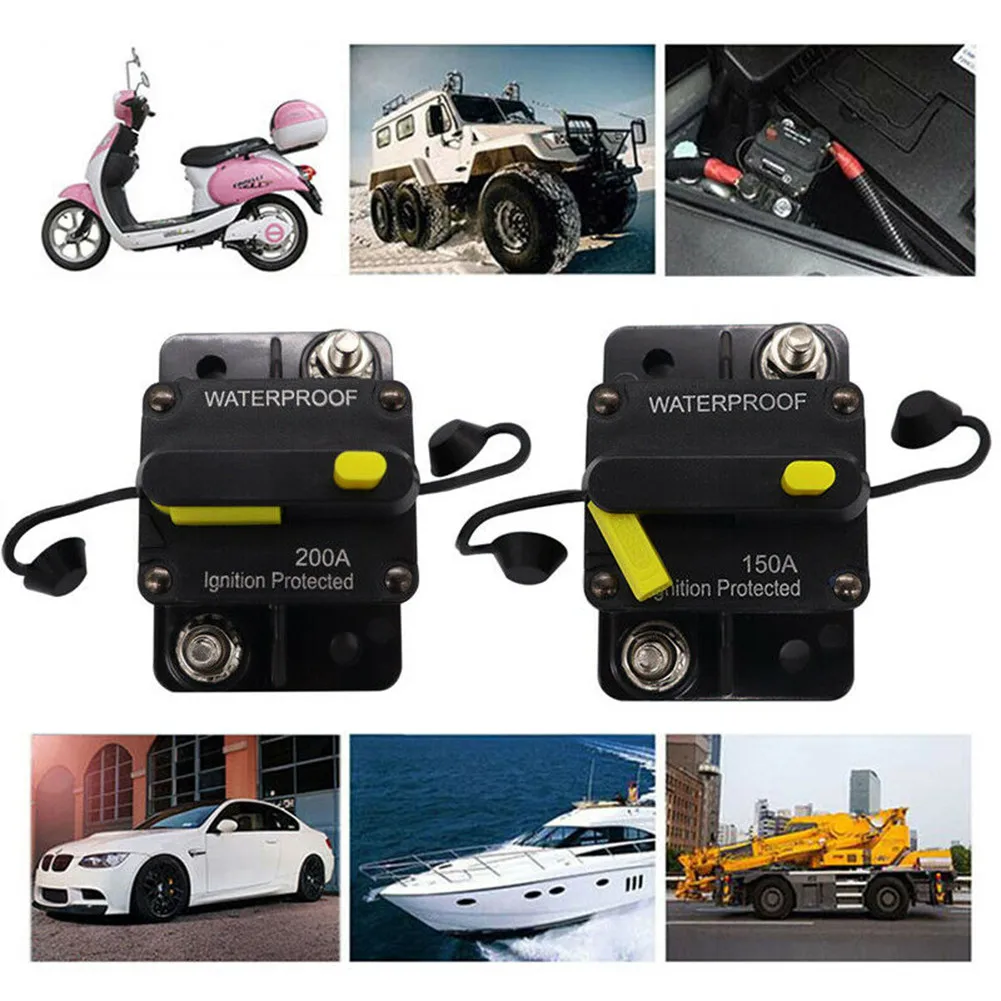 Heavy Duty Car Circuit Breaker Fuse Reset, High Performance Protection, for Special Vehicles and Marine Systems
