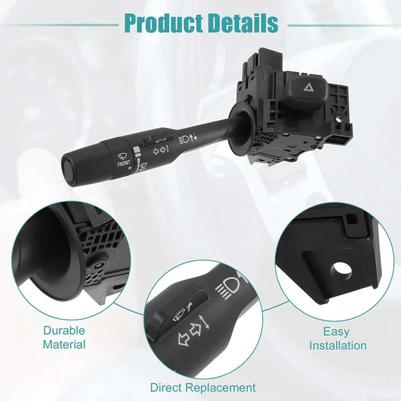 

Переключатель фары стеклоочистителя с поворотным сигналом 22982103 для GMC Chevrolet Silverado Sierra 2014-2021