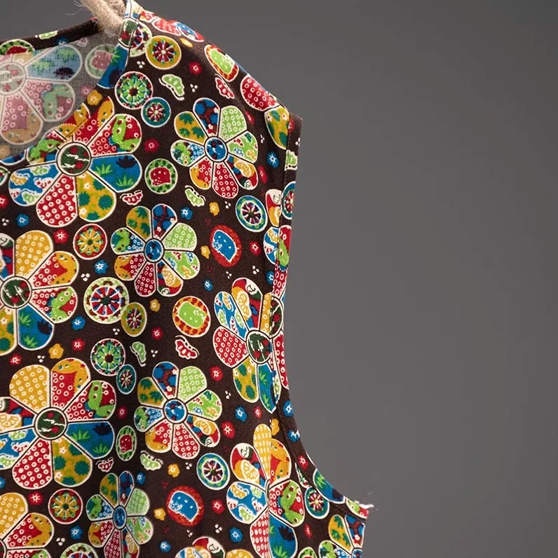 Ele Silk Vest Dr round Ne Svel Thiened Ladies Faionable Ele Sle قطعة واحدة مجموعة الخريف