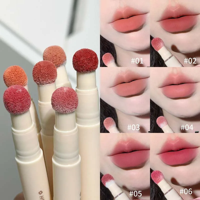 Herorange Herorange Mousse Velvet Matte Lip Tint, Sponge Tip Design Creamy Non-Dry Texture Soft Foggy Finish for Natural Daily Lip Makeup - Aliexpress Deal