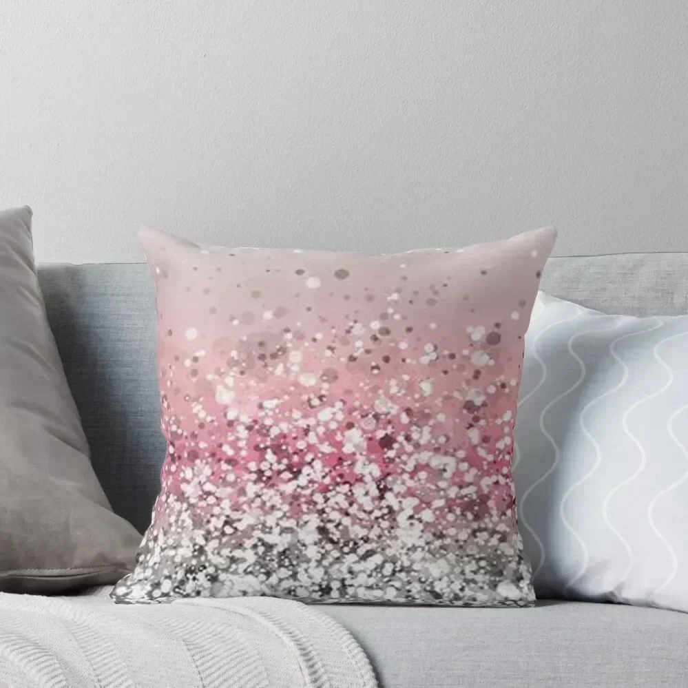 

Pink Glitter Sparkle! Throw Pillow luxury home accessories Cushions For Sofa Sofa Cushion pillow