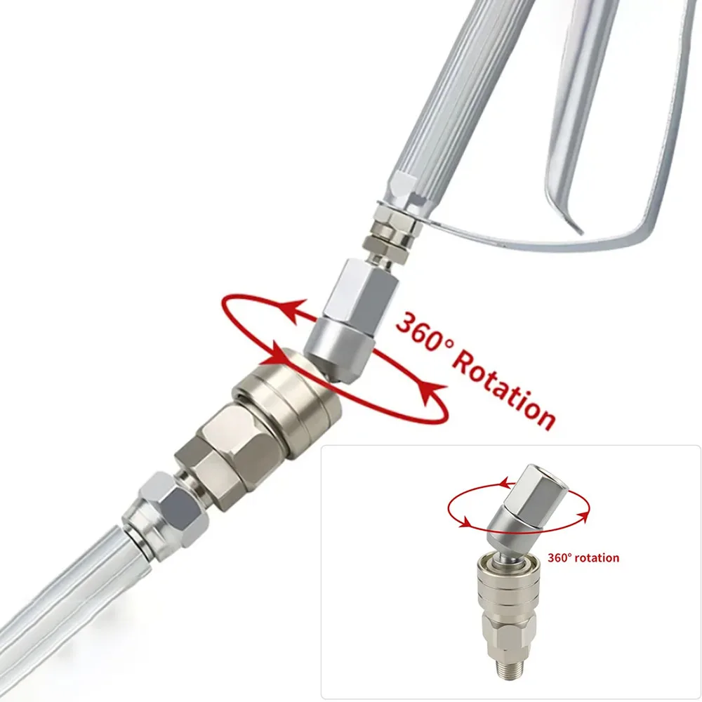 Airless Straight Pipe Rotary Joint Universal 360 Quick Hose Quick Joint Airless Spray Gun Accessories