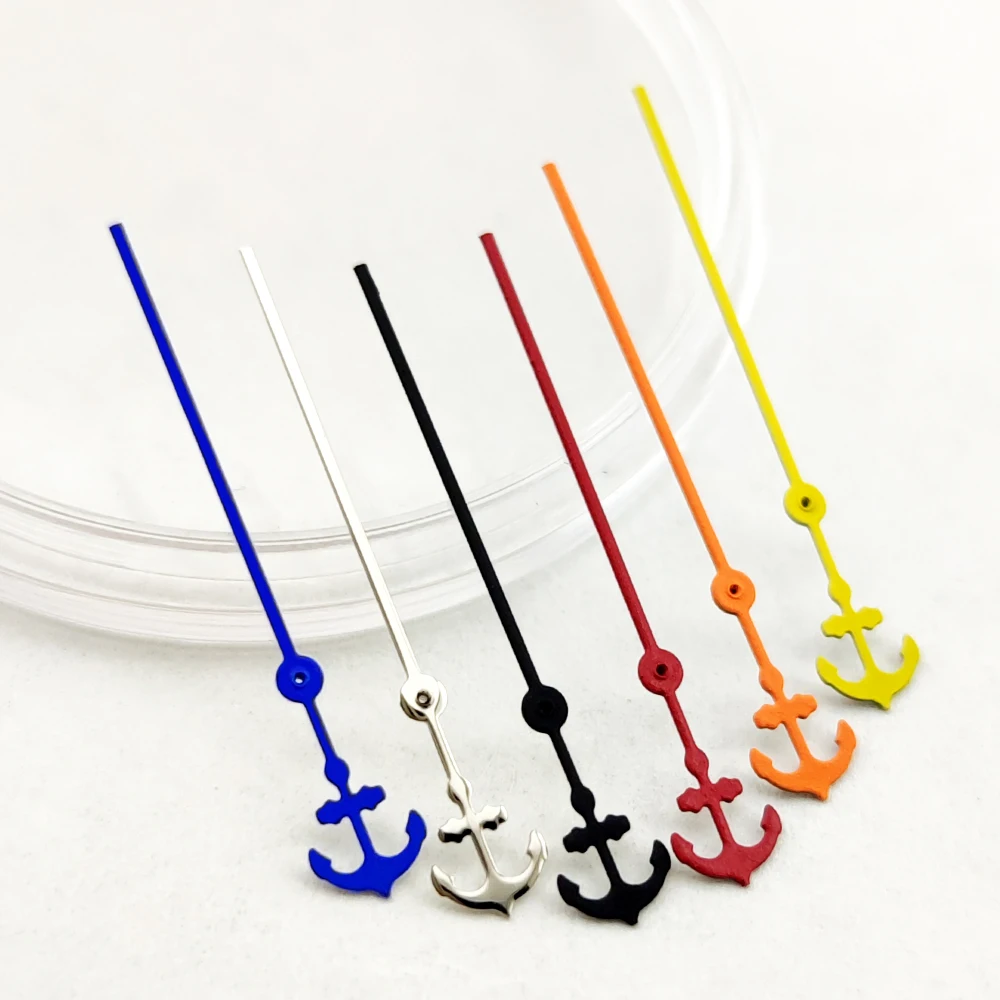 NH35 Hands Seconds Hand Anchor Watch Hands Green Luminous Hands Watch Parts Replacement Parts NH35 Watch Watch Accessories