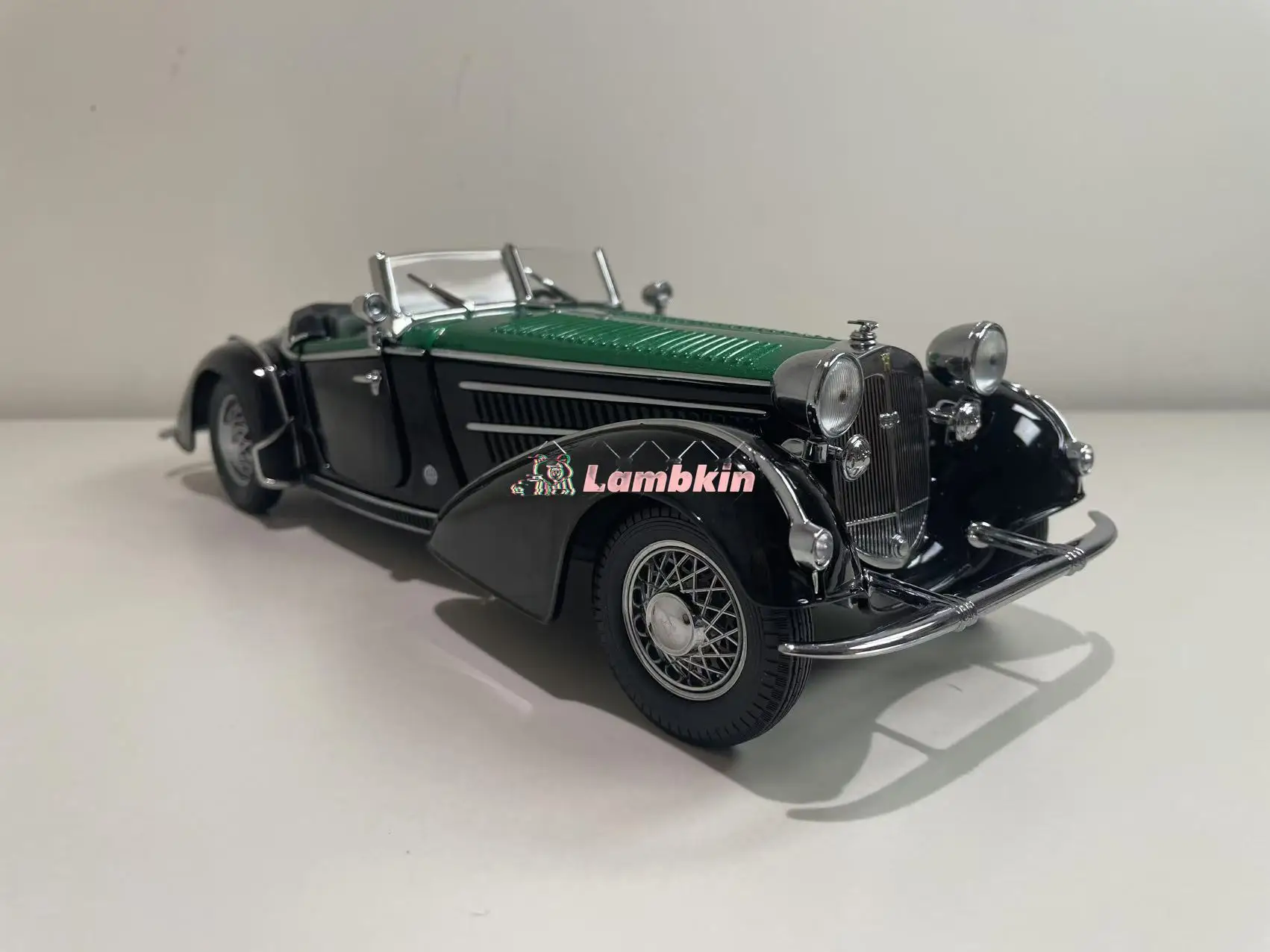 1939 audi Horsey Hoch 855 Vintage Car Sunstar 1:18 HORCH Replica Alloy Car Models