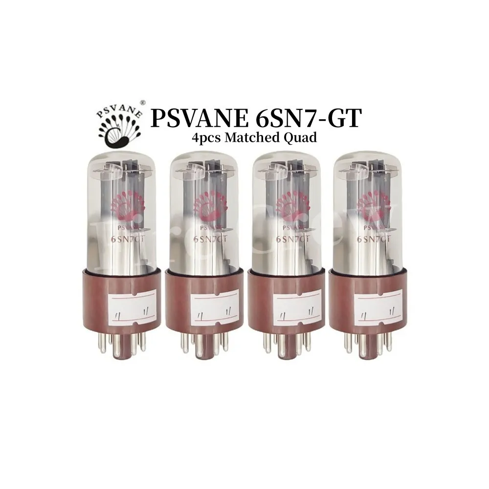 PSVANE Vacuum Tube 6SN7-GT 6SN7GT Replaces 6N8P CV181 6SN7 6H8C 5692 HIFI Audio Valve Electronic Tube Amplifier Audio Match Quad