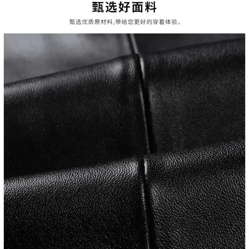 Genuine Leather Motorcycle Vest for Men, Sheepskin Leather, Biker Jacket, Bullet Proof, Safety Man Vest, Male Coat men clothing