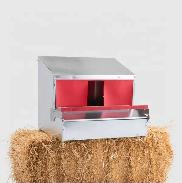 

Automatic Chicken Laying Egg Nest Box Chicken Nesting Box Metal Egg Laying Free Range Chicken Layer Box