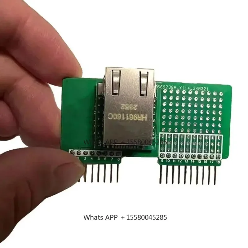 Flipper Zero Ethernet Module, Wired Network Test Board W5500 Chip, Plug and Play