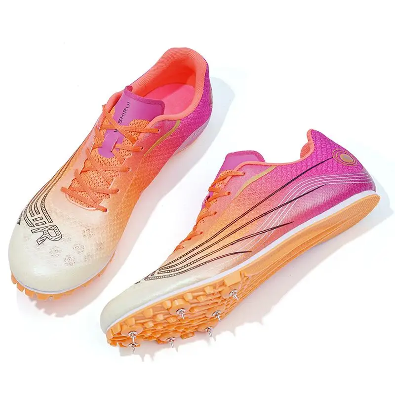 

Professional Track Spikes Shoes for Men Women Fashion Quality Speed Athletics Sneaker Men Breathable Race Sprint Shoes Trainers