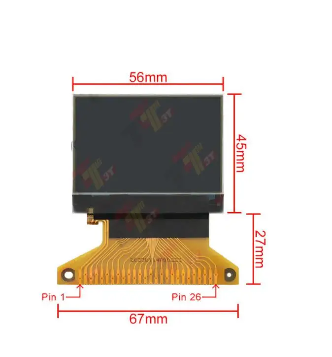 Dashboard LCD Display for Audi A2/A3/A4/A6, Ford Galaxy, VW Passat/Golf 4, Seat Instrument