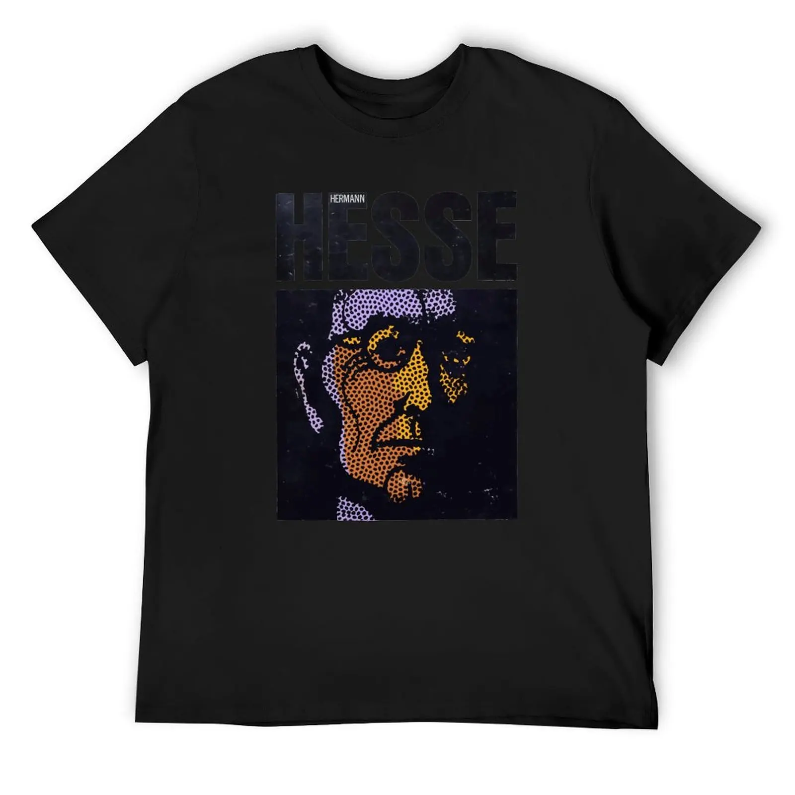 

HERMANN HESSE T-Shirt anime figures oversized clothing for men