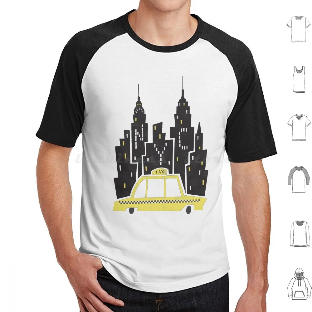 Nyc Taxi T Shirt Me…