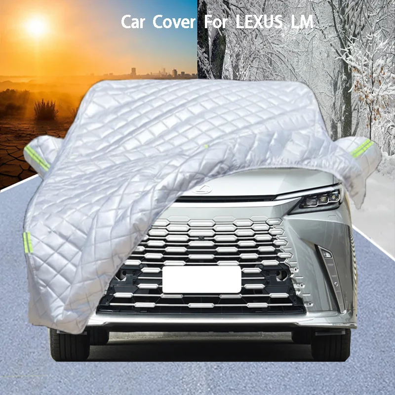 

For LEXUS LM Car Cover Delivers Hail Protection, Scratch Guard, prevents paint Peeling Rain & Snow Resistance