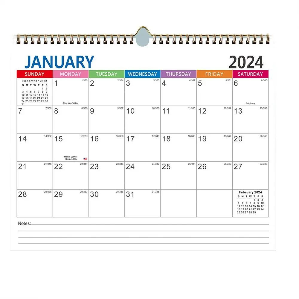 

Agenda Organizer 2024 Large Wall Calendar Schedule Planner Daily Schedule Calendar Planner To-do lists 18 Months