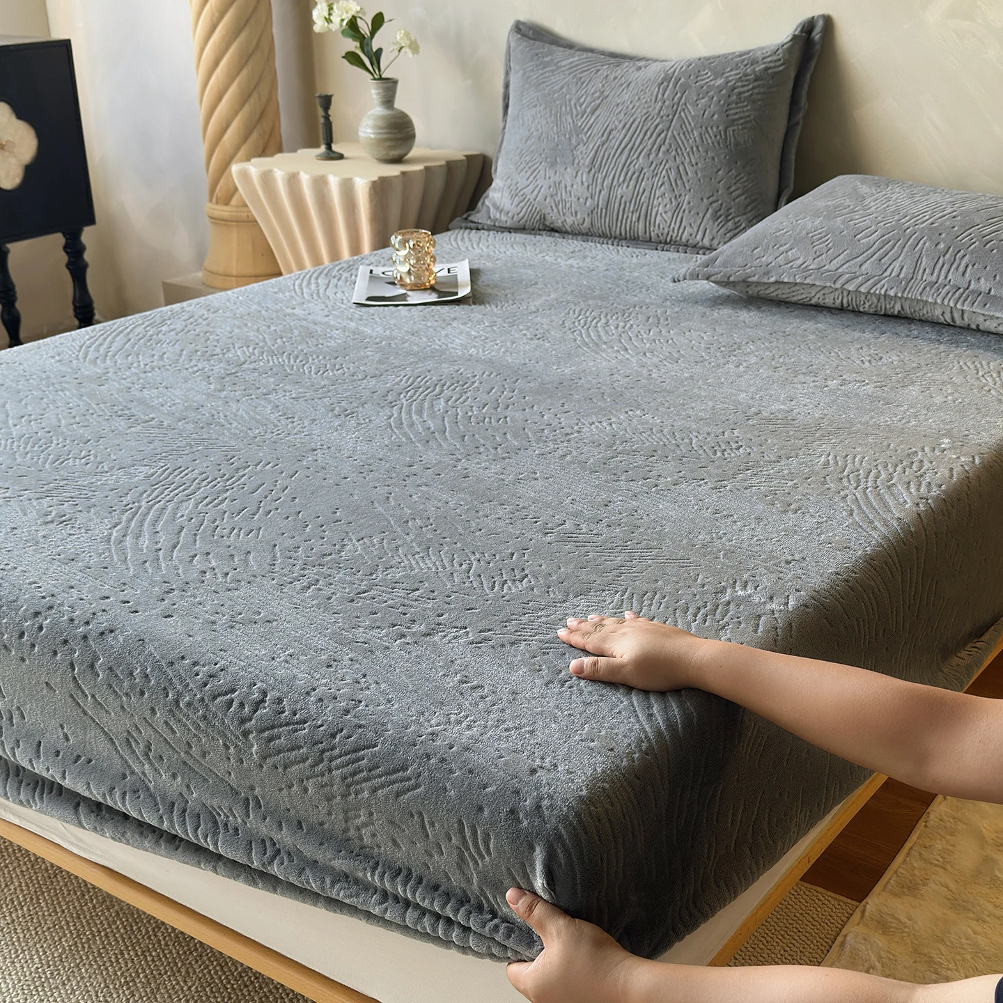 

Зимняя фланелевая однотонная простыня для зимы, мягкая теплая сохраняющая тепло простыня, молочная бархатная кровать Queen King, домашний текстиль