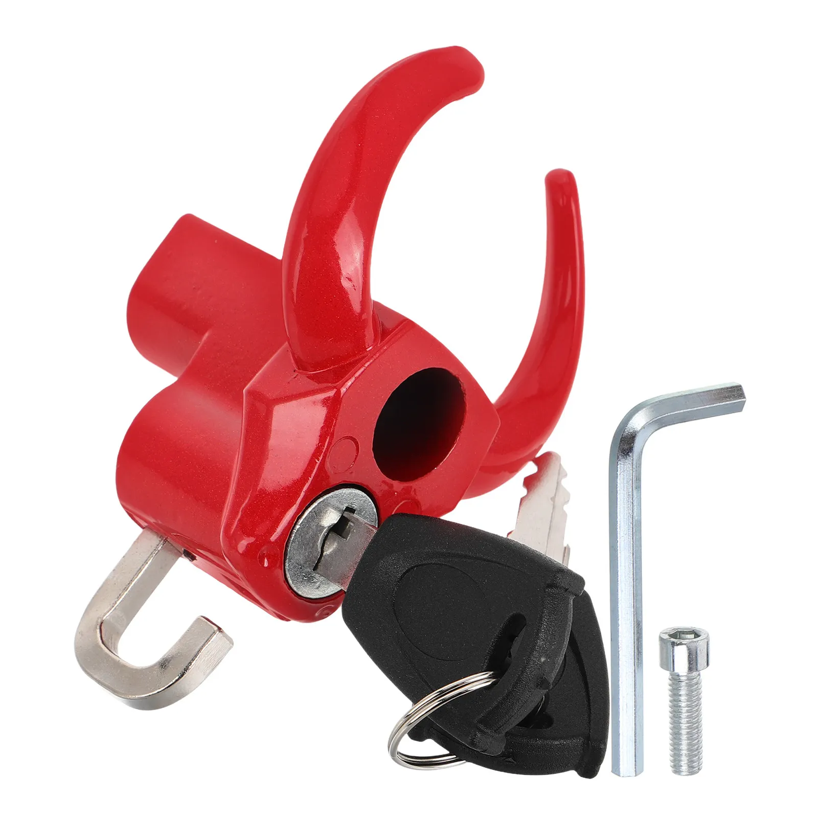 suporte-universal-de-gancho-duplo-para-bicicleta-gancho-de-garra-para-bagagem-parafuso-para-scooter-eletrico-bicicleta-moto-vermelha-com-trava