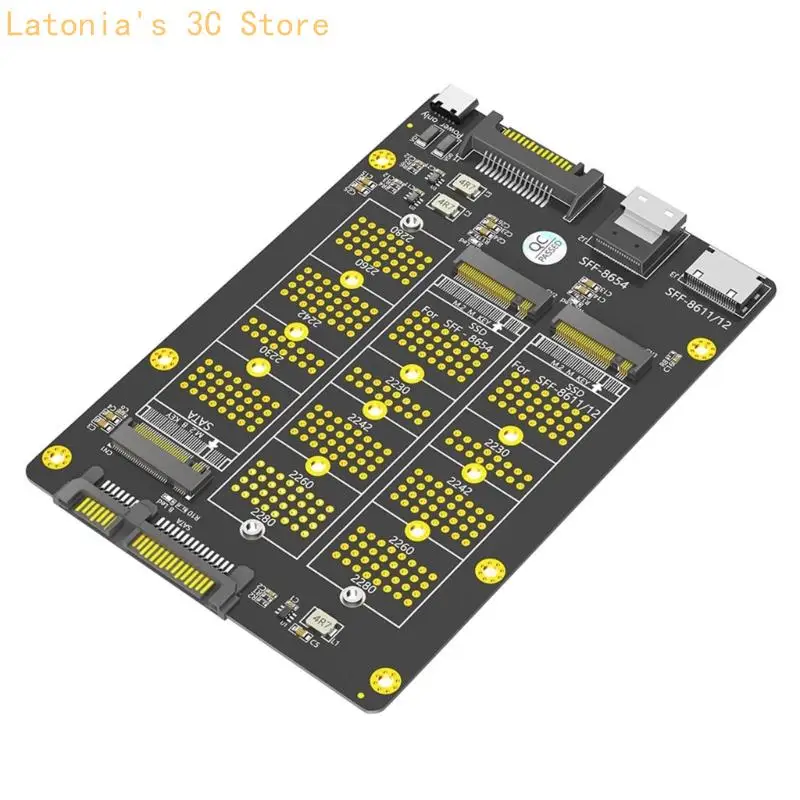 

X3UB M.2 NVME SOILD Диск для SFF 8654 8611 Интерфейсы Эффективный диск адаптер быстро