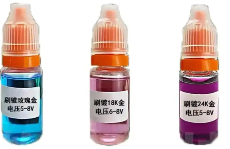 100ml 14K/18K/24K Imported Platinum Rhodium Soak Plating Solution Jewelry Bath Plating Electroplating Liquid for Jewelry DIY