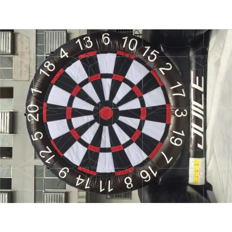 Newly Upgraded 4/5/6 M Highly Custom Size Football Darts Inflatable Sticky Dart Board Game