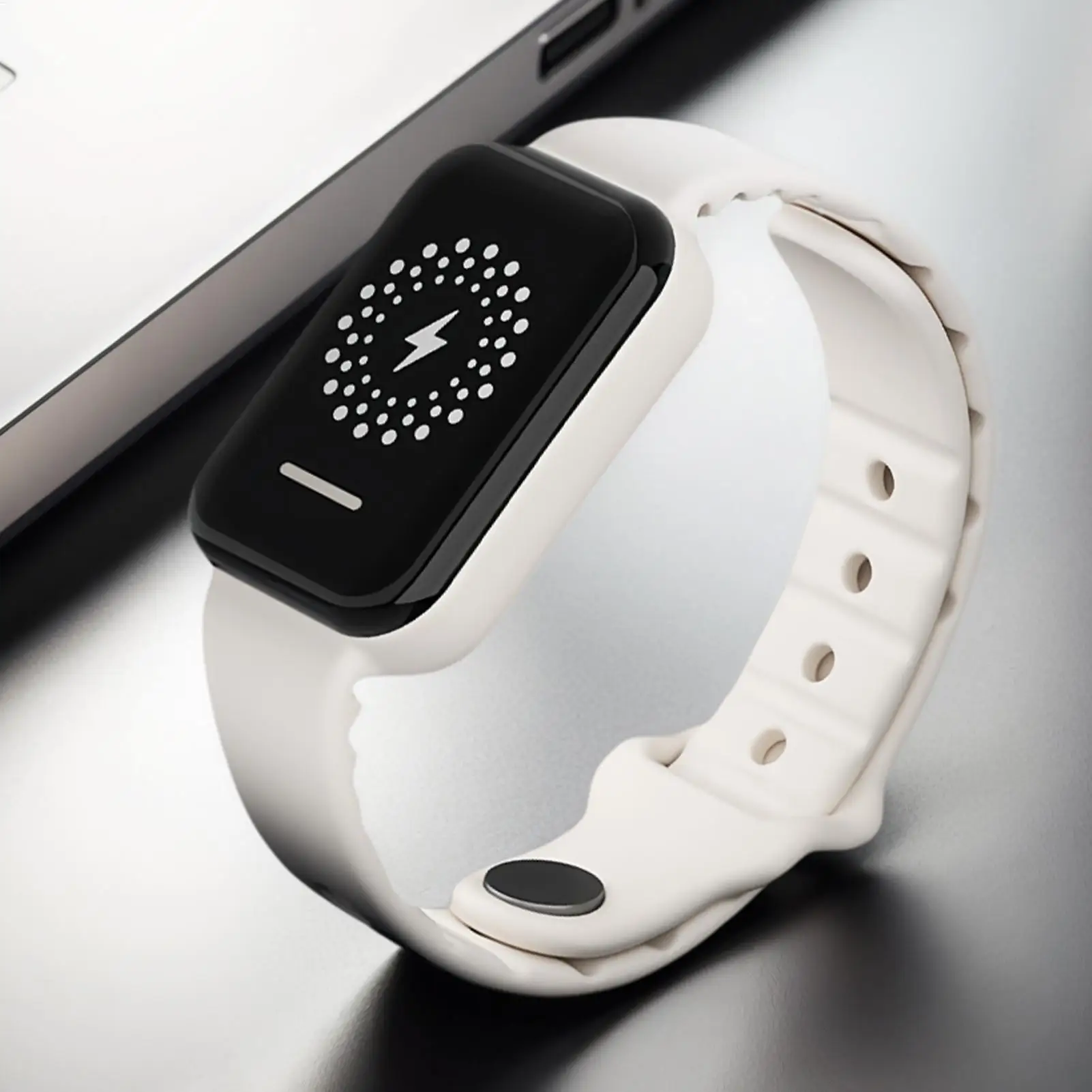 سوار الصدمات سيليكون قابل للتعديل الشتاء إزالة كهرباء شريط للرسغ للرجال النساء بنين بنات الشباب المراهقين الزوج الابن #4