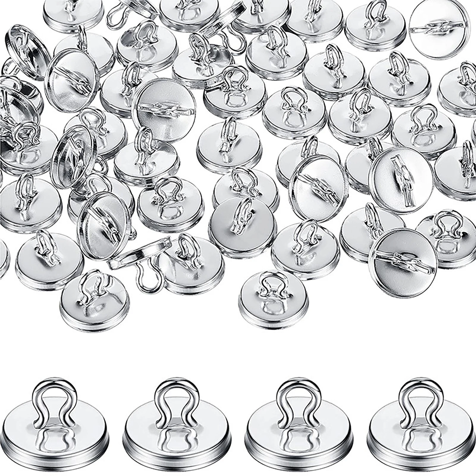 50/100pcs Plant Fixed Anchor Vine/climbing Plant Fixed Anchor Anti Rust Ultra Light Aluminum Alloy Design Anchor Gardening Tools #6