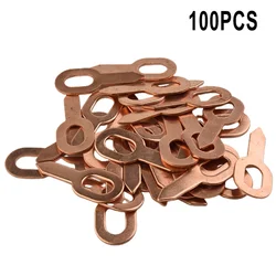 100pcs Dent Recessed Puller Rings Repair Tools Car Accessories For Spot Welding Welder Car Body Panel Pulling Washer Tool