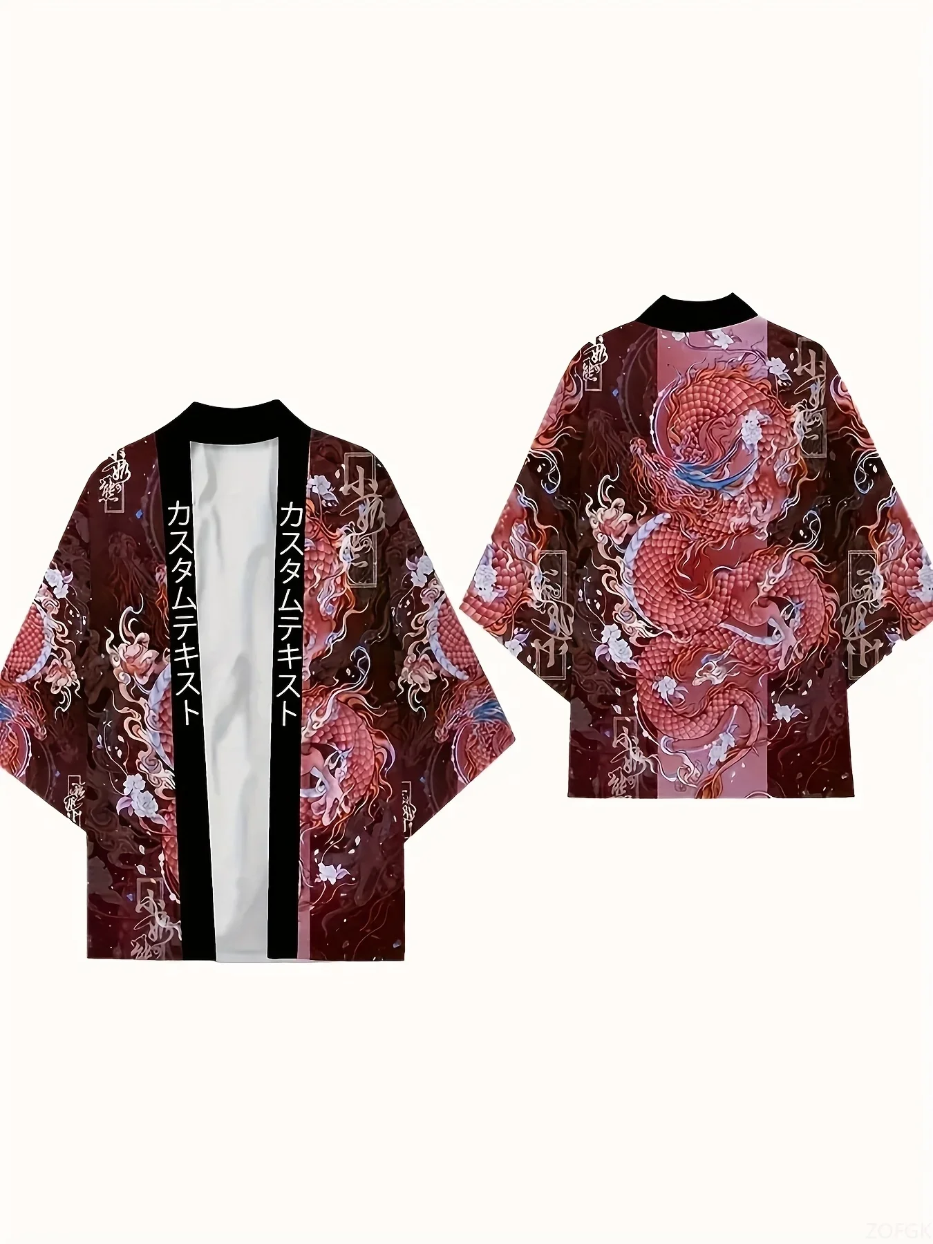 للجنسين كيمونو 3D ريترو طباعة طويلة الأعلى أزياء عارضة سترة يوكاتا الملابس اليابانية الشارع الشهير الملابس التقليدية