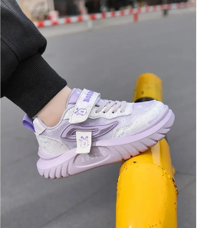 

Girls' sports shoes 2025 Autumn New Children's racing running shoes kids shoes for girl kids sneakers