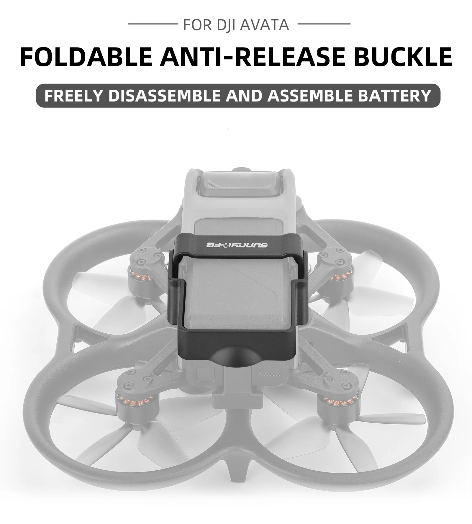 For DJI Avata Landing Gear Guard Propeller Protector Gimbal Bumper Motor Cover Battery Protection Bracket Drone Accessories