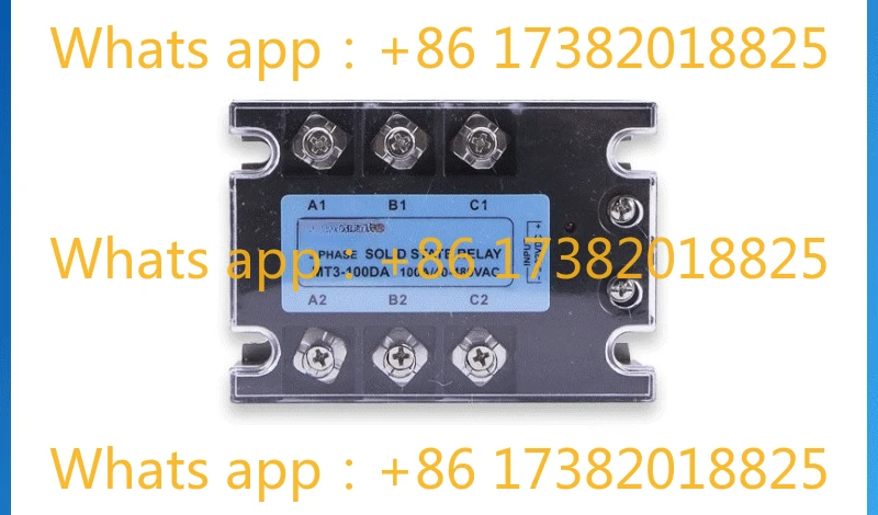 

Three-phase solid state relay DC-controlled AC heating resistive load, zero-crossing trigger controller 220V 1CO 20mA