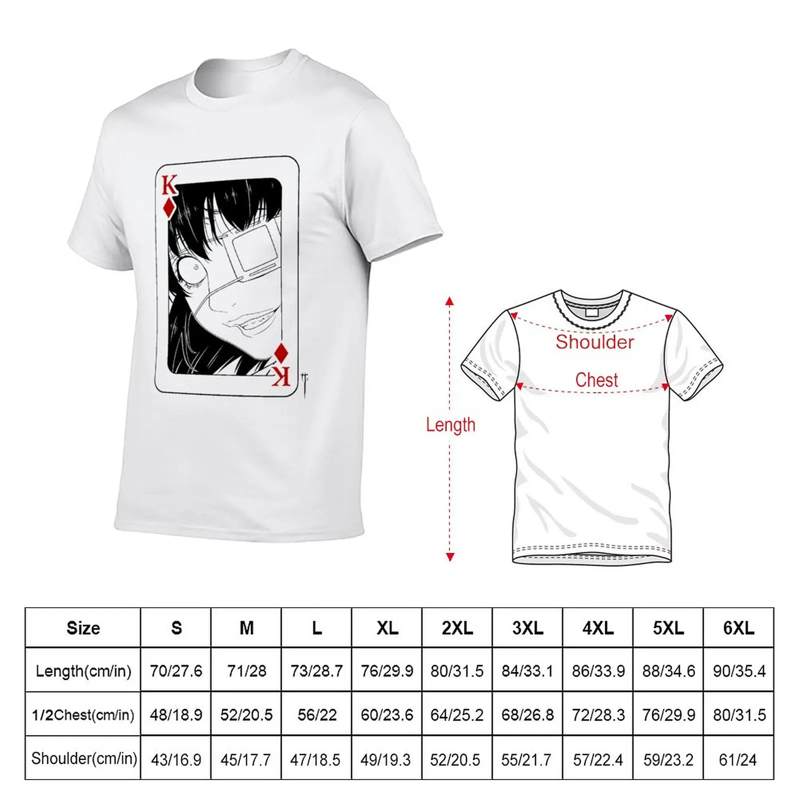 Kakegurui - Midari Ikishima T-Shirt summer top sweat shirts boys whites mens t shirts pack