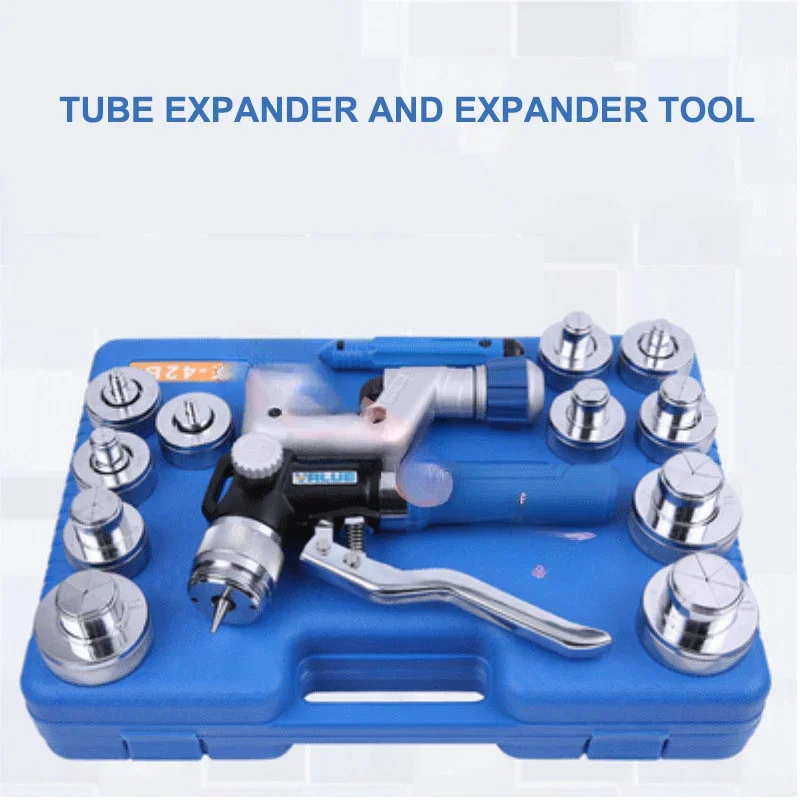 VHE-42B Hydraulic Pipe Expander Kit Pipe Fuel Line Flaring Tools Air Conditioning Copper Pipe Expansion Tool