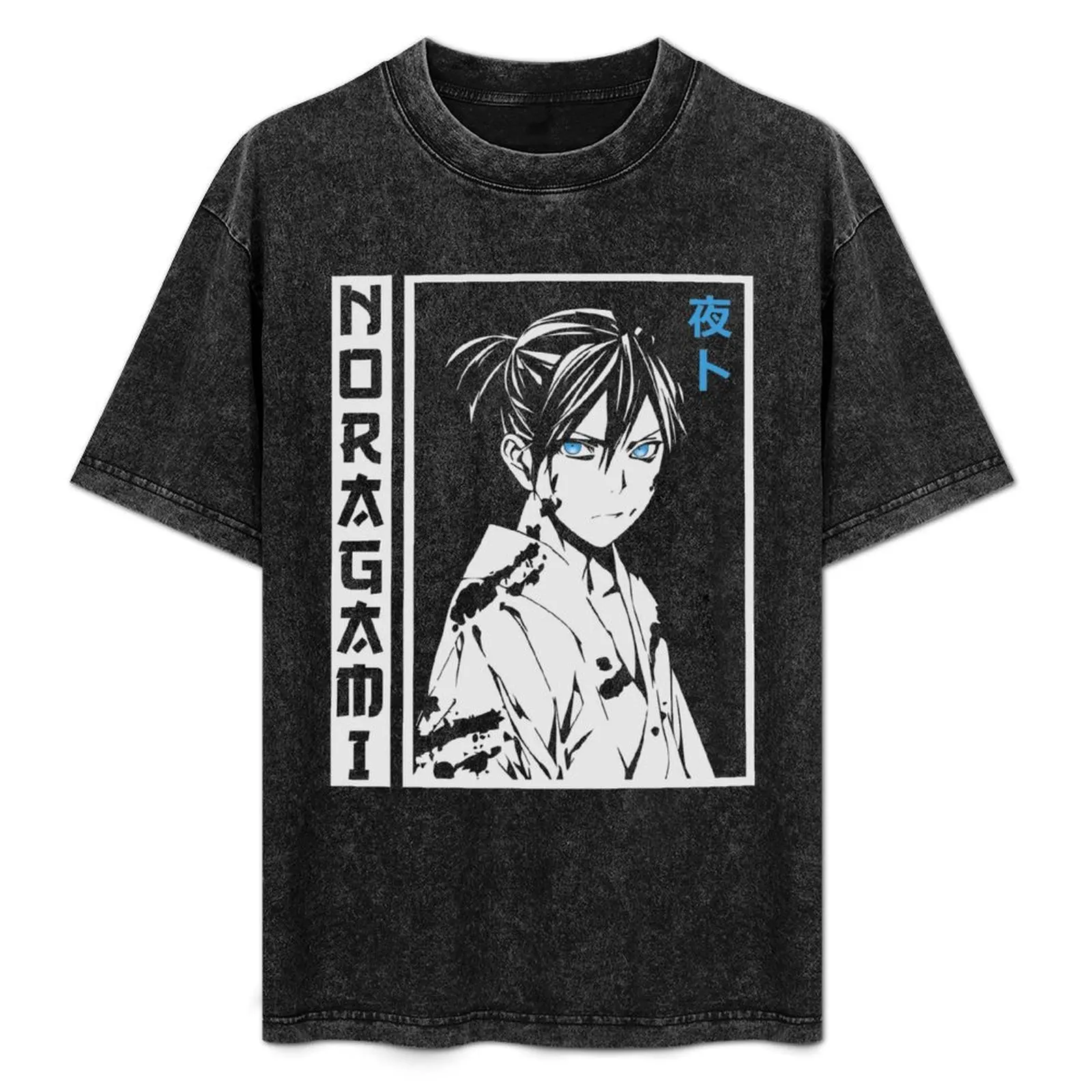 

Yato Noragami T-Shirt anime Louboutins plain black t shirts men