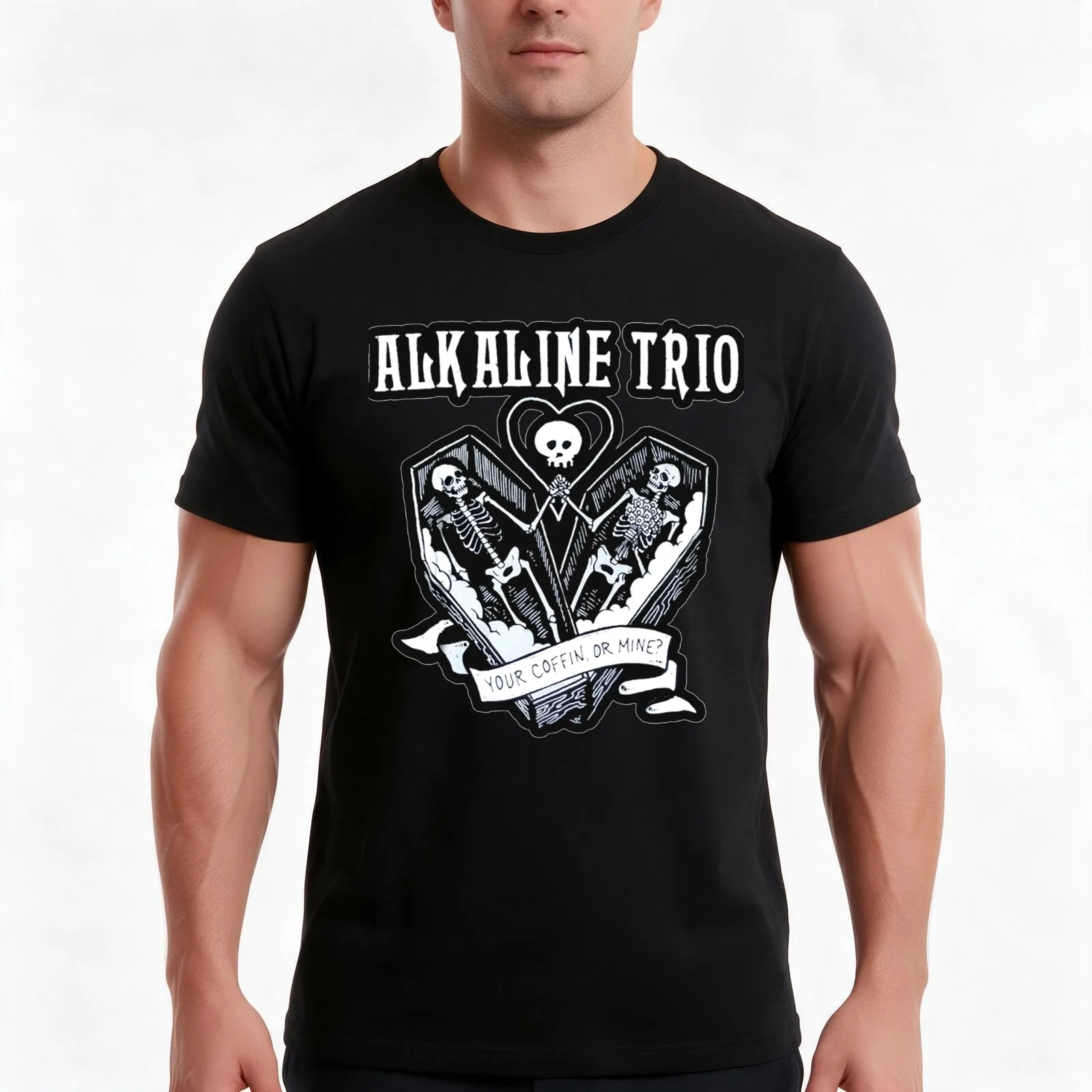 Alkaline Trio Best Selling T-Shirt Summer Casual Cotton Tee Oversized Streetwear Tops Vintage Graphic Print Unisex Men Women