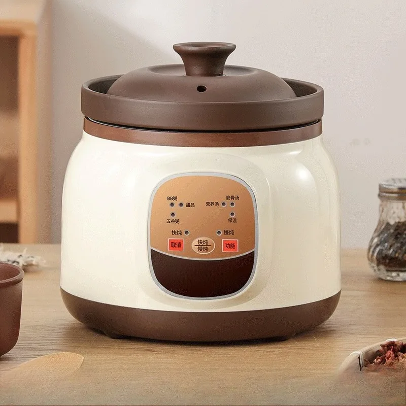 

Electric pot soup pot automatic purple sand electric stew porridge plug-in household electric stew cup casserole