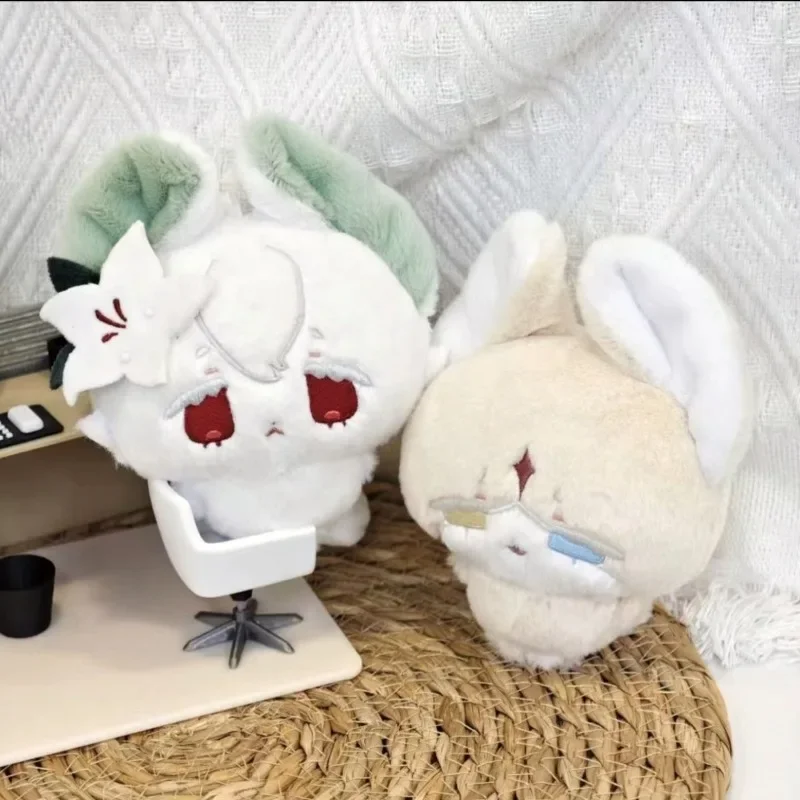 Stuffed10cm Game Cookie Kingdom Pure Vanilla White Lily Cookie Cartoon Cute Plshies Toys Cute Cosplay Pendant Backpacks Gift view 3