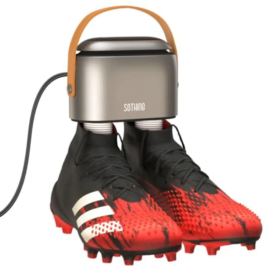 

Boot Dryer Portable Shoe Dryer for Sneakers Ozone Deodorizer Retractable Hoses 95W Rapid Drying 3 Heat Levels LED Touch Panel 1